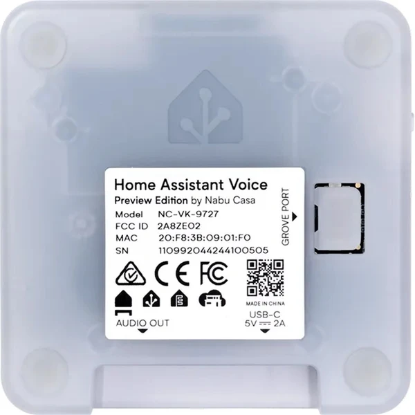 Home Assistant Voice Preview Edition centrálny jednotka - Centrálne jednotky - Obrázok d_9b118391804c44308bd27fb100b1d55b
