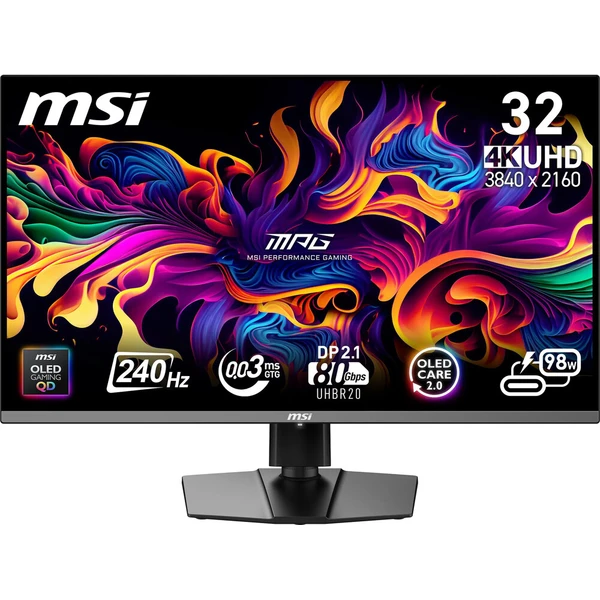 MSI MPG 322URX QD-OLED herný monitor 31,5' - Monitory - Hlavný obrázok