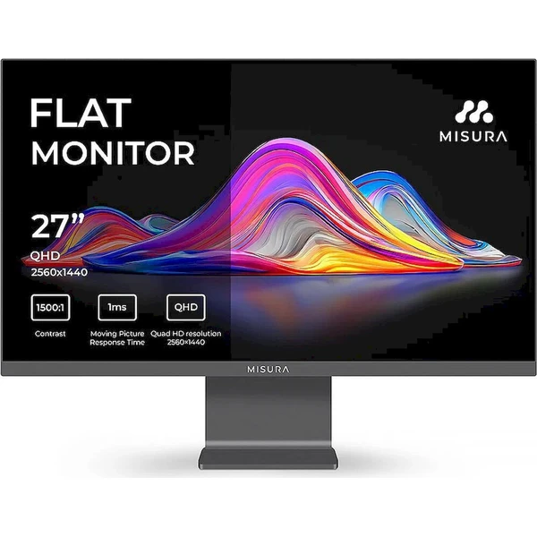 MISURA M2741QKAS monitor 27" šedý - Monitory - Hlavný obrázok