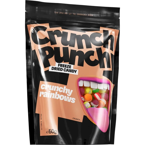 Mrazom sušené cukríky Crunch Punch - Crunchy Rainbows 50 g - Cukrovinky - Hlavný obrázok