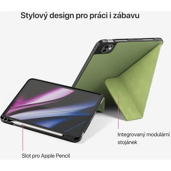 iWant by Epico SolidWoven Flip kryt pre iPad Air/Pro 11"/13" zelený - Puzdra - Obrázok d_9c02b062ecb945b99f96b1705eef72e1