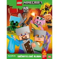 LEGO Minecraft štartovací balíček - Zberateľské karty a nálepky