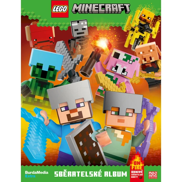 LEGO Minecraft štartovací balíček - Zberateľské karty a nálepky - Hlavný obrázok