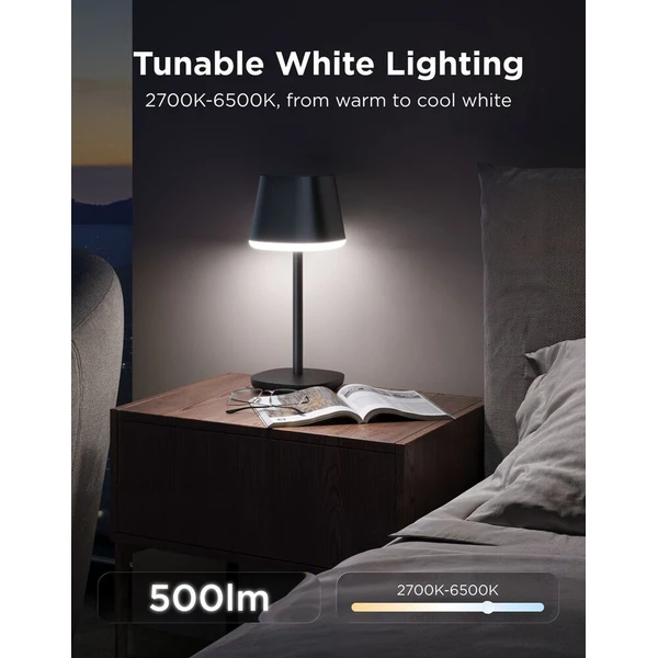 Govee Table Lamp Classic S RGBICWW stolní lampa, Matter černá - Chytré lampičky - Obrázok d_9c38b6199779405e8169f22012cbbc24