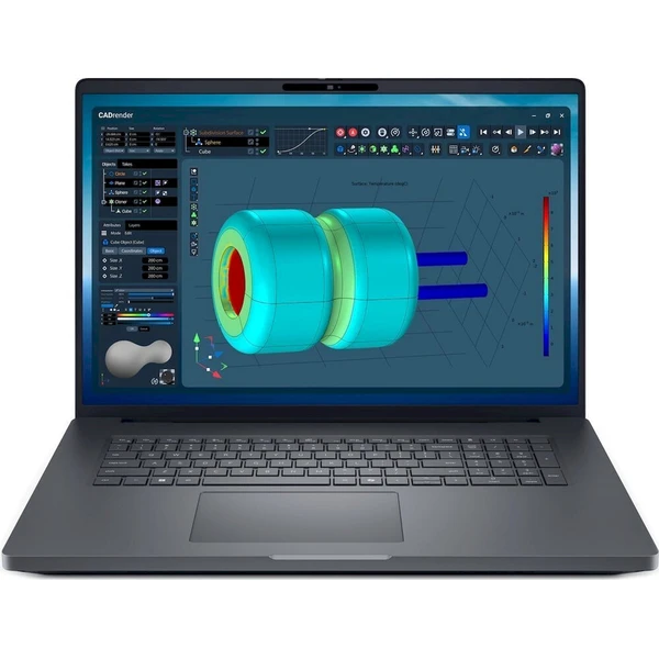 Dell Pro Max 18 Plus MB18250 (KTTK6) RTX PRO 3000 Blackwell šedý - Notebooky - Hlavný obrázok