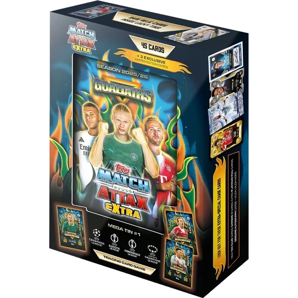 Futbalové karty Topps UCC 2026 MAX - Mega Tin - Futbalové karty - Hlavný obrázok
