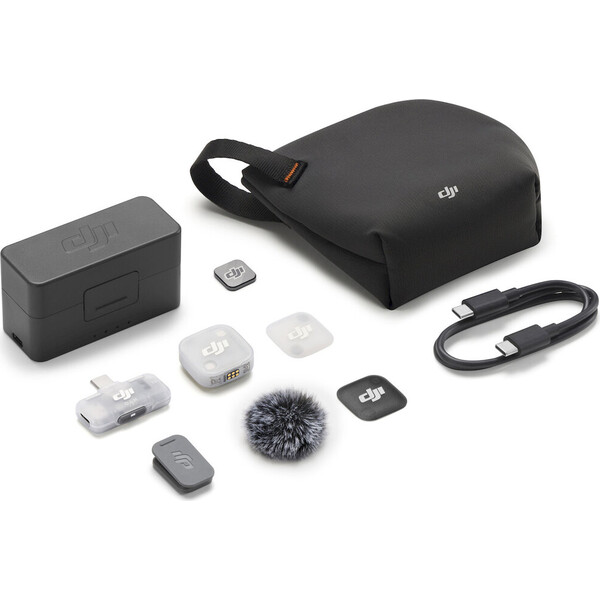 DJI Mic Mini 2 (1 TX + 1 Mobile RX + nabíjacie puzdro) - Mikrofóny - Obrázok d_9c897b7112144e3188de0f224785f6ad