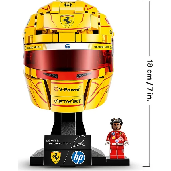 LEGO Editions 43022 Helma Lewis Hamilton zo Scuderia Ferrari HP - LEGO - Obrázok d_9ca46dc90ca44bcc9473631131e988ba