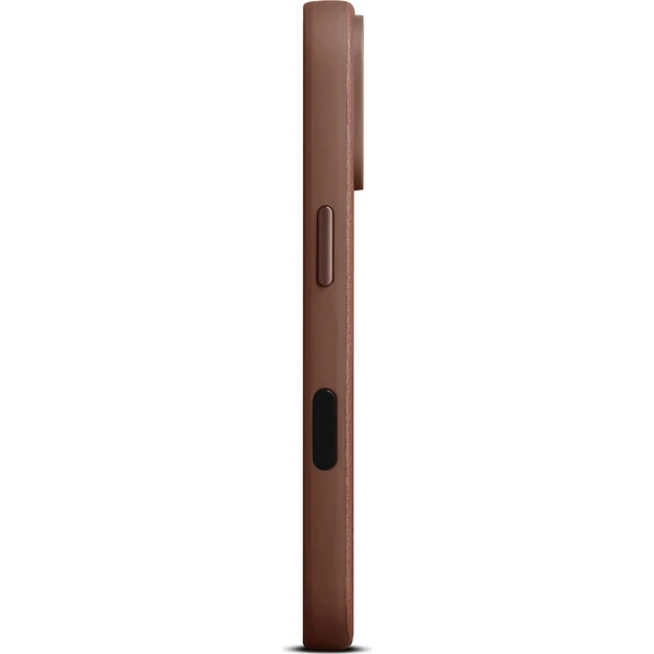 Woolnut MagSafe kožený kryt iPhone 18 Pro hnědý - Puzdra - Obrázok d_9ca66781aeab43cebb20f70f8053e7d2