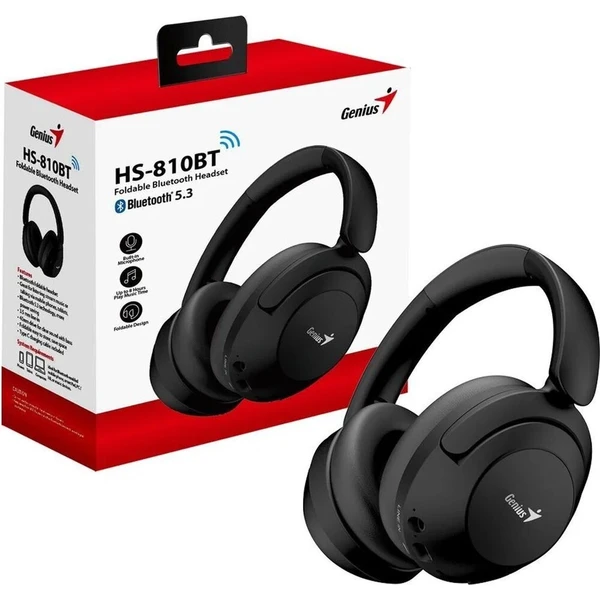Genius HS-810BT náhlavní sluchátka černá - Slúchadlá - Obrázok d_9cd16b34d2794c3394b5075f87e620d0