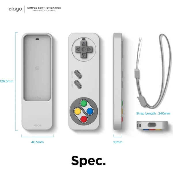 ELAGO R4 púzdro na Apple TV diaľkové ovládanie sivé - Puzdra - Obrázok d_9ddf4464a35a4bcfa0e06b96bdc52e08