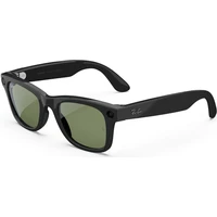 Meta RAY-BAN Wayfarer Gen2 (Štandardné) smart lesklé okuliare (tmavozelené sklá G15) čierne - AR okuliare