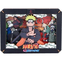 Dekorácia Naruto Hokage Wooden Theatre (Medium) - Dekorácie