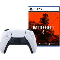 Bezdrôtový ovládač DualSense biely + Battlefield 6 Phantom Edition (PS5) - Herné ovládače