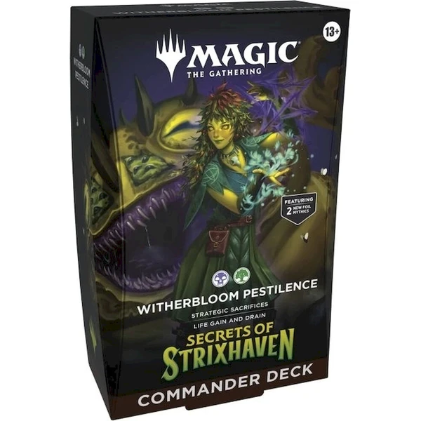 Magic: The Gathering - Secrets of Strixhaven Commander Box na balíčky (5 balíčkov) - MTG karty - Obrázok d_9f9107dbdce24b70990f6bdb7d20dd41