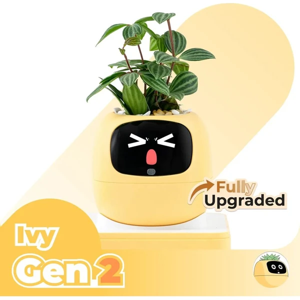 PLANTSIO IVY gen 2 Inteligentný kvetináč žltý - Kvetináče - Hlavný obrázok