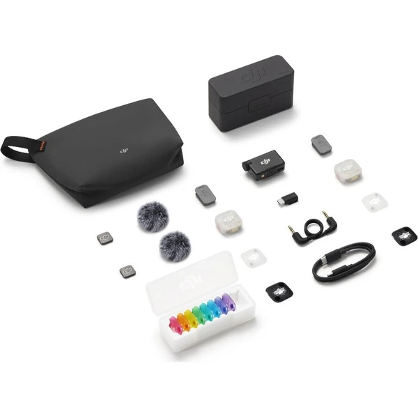 DJI Mic Mini 2S (2 TX + 1 RX + Charging Case) - Mikrofóny - Obrázok d_9f9c188584eb4296b0b635c12040086e
