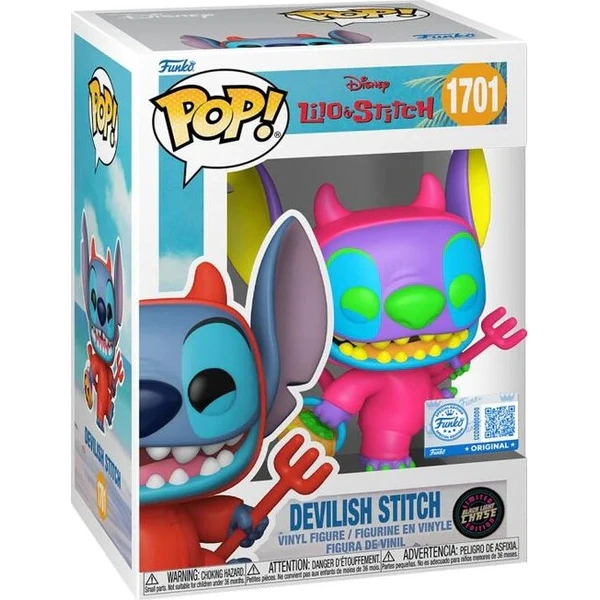Funko POP! #1701  Disney: Lilo & Stitch - Stitch as Devil (Šance na chase) - Funko POP! - Obrázok d_9fe10b9234714170ba4fb8b6f0cff1f2