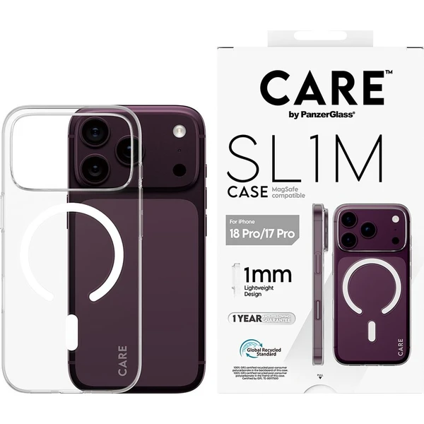 PanzerGlass CARE SL1M MagSafe kryt Apple iPhone 18 Pro/17 Pro čirý - Puzdra - Obrázok d_a048ee26e80b40ba96ae515434f849de