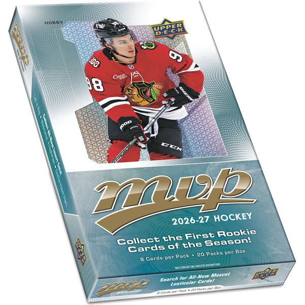 Hokejové karty 2026-27 Upper Deck MVP Hockey Hobby Box - Hokejové karty - Hlavný obrázok