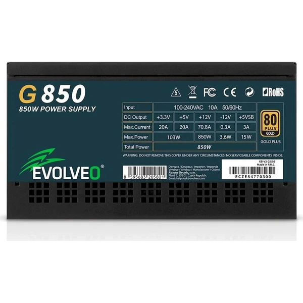 EVOLVEO G850 850W čierny - Zdroje - Obrázok d_a0872dc85aa84f84832c0021d3573d74