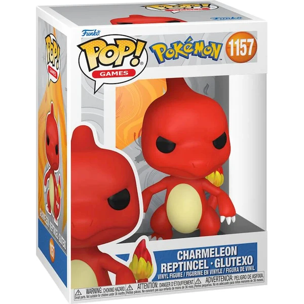 Funko POP! #1157 Hry: Pokémon - Charmeleon - Funko POP! - Obrázok d_a0984ac361df40aebc71026b5759035e