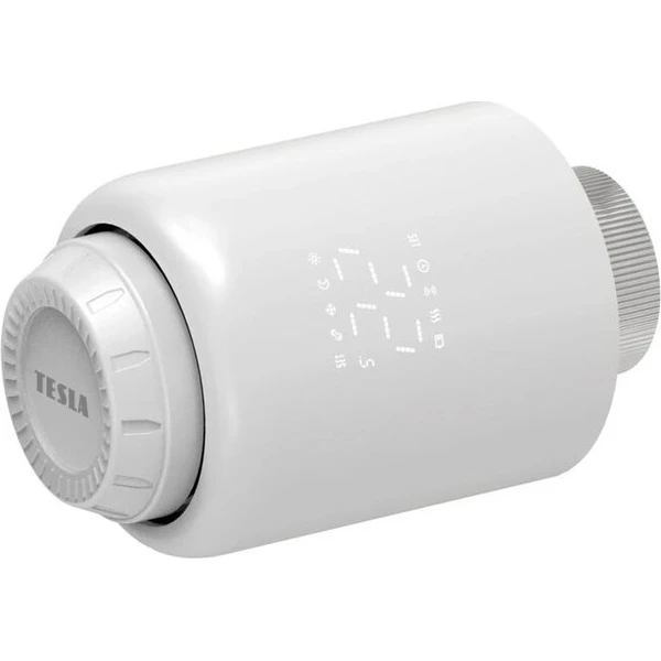 Teslá Zigbee SV60 Smart termostatická hlavica biela - Termohlavica - Obrázok d_a0997e20b9b1466bbbb4a85a18e327c3