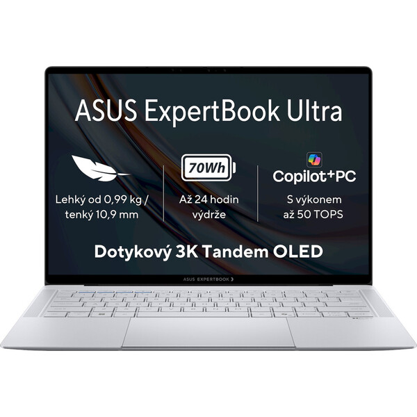 E-shop ASUS ExpertBook Ultra (B9406CAA-OLEDX7642SX) sivý