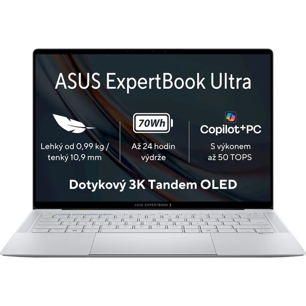 ASUS ExpertBook Ultra (B9406CAA-OLEDX7642SX) sivý - Notebooky - Hlavný obrázok
