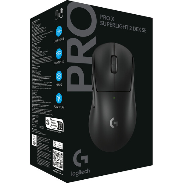 Logitech PRO X Superlight 2 DEX SE herná myš čierna - Myši - Obrázok d_a0e72c49ce9a444ba0136a2a6f4f45d5