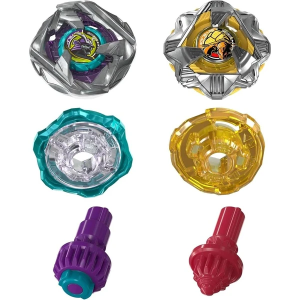 Beyblade X Calibur Samurai 6-70M BX & Obsidian Shell 3-85S BX Dual Pack Set - Hračky - Obrázok d_a0f143a53f0d4a1c8d043275f43a2329