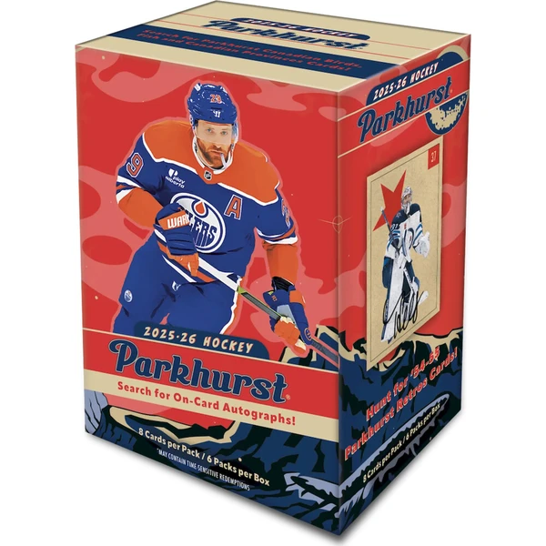 2025-26 Upper Deck Parkhurst Hockey Blaster Box - Hokejové karty - Hlavný obrázok