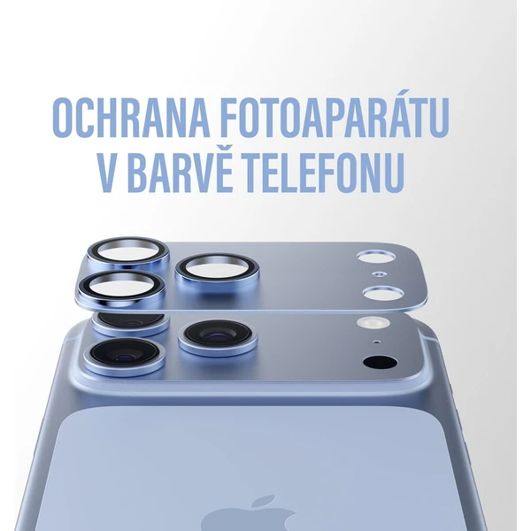 PanzerGlass FENDER hliníková ochrana fotoaparátu iPhone 18 Pro Max Shades of Blue - Ochranné fólie a sklo - Obrázok d_a12b3431c6a641fa9e98ef4db0e2b75e