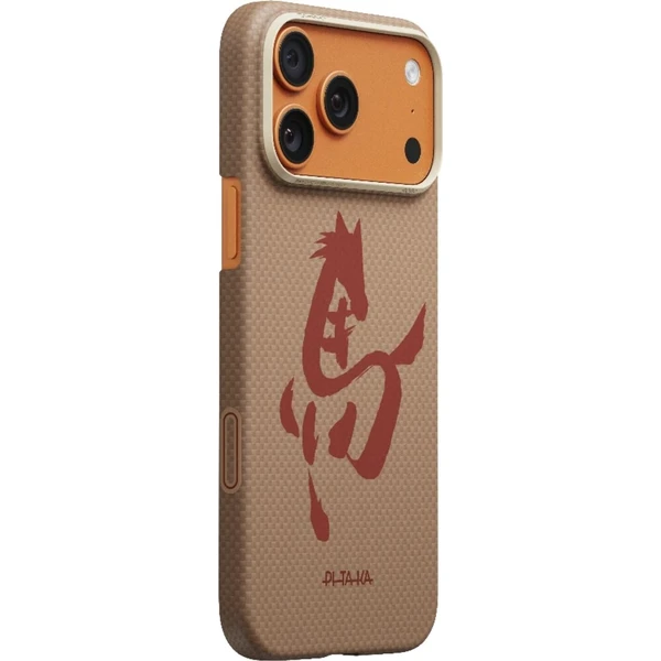 Pitaka Edge Case Ink Horse MagSafe krytiPhone 17 Pro Max Gold & Jade - Puzdra - Hlavný obrázok
