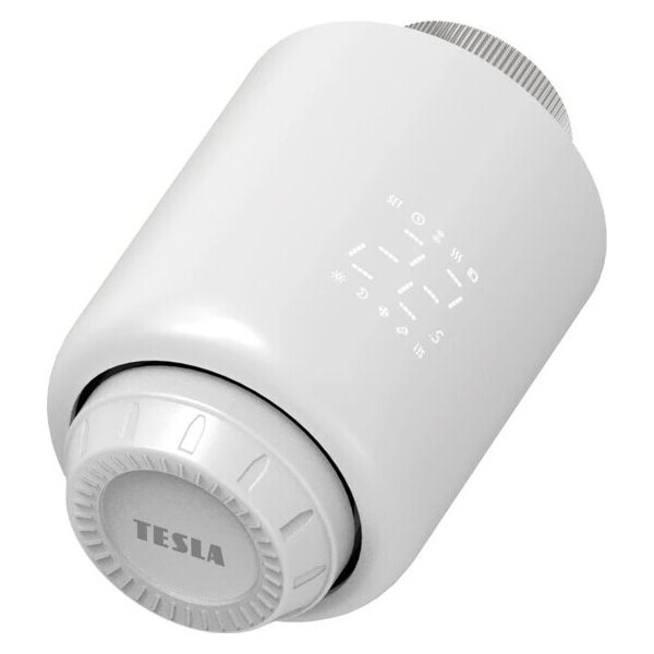 E-shop Tesla WiFi SV50 Smart termostatická hlavica biela