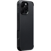 Pitaka Aramid ochranný obal Cairn MagSafe kryt iPhone 16 Pro Black/Grey - Puzdra