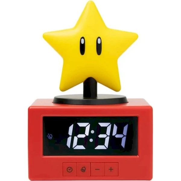 Budík Paladone - Super Mario - Super Star - Hodiny - Obrázok d_a22fc848332c49a98fdeb03257dee178