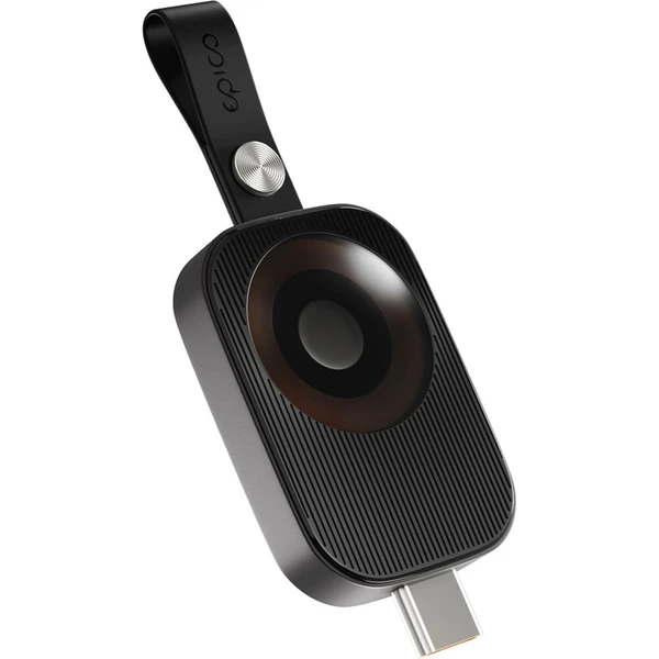 Epico UltraBase mini bezdrátová nabíječka USB-C pro Apple Watch černá - Nabíjačky - Hlavný obrázok