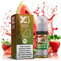 Liquid X4 Bar Juice Jahoda a melón 10ml (20mg) - E-liquidy