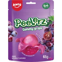 Želé bonbóny Amos Peelerz - Hroznové víno 65 g - Cukrovinky