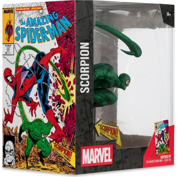 Figúrka McFarlane Marvel - Scorpion (The Amazing Spider-Man #318) 17 cm - Figúrky - Obrázok d_a2d5482e1f6e4b8d9315c006481c58fe