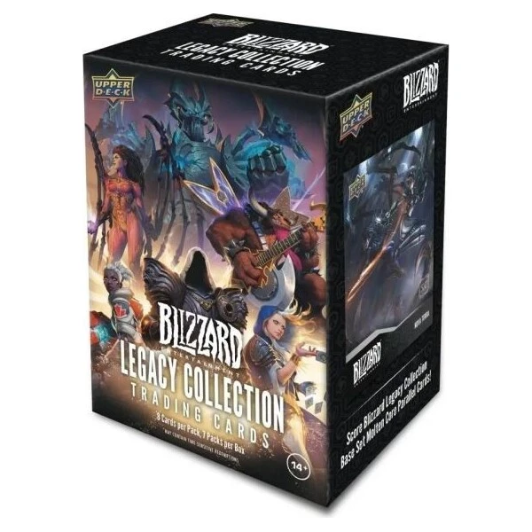 Zberateľské karty 2022-23 Upper Deck Blizzard Legacy Collection Blaster Box - Blizzard karty - Hlavný obrázok