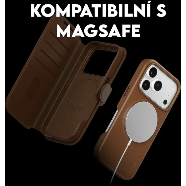 PanzerGlass CARE Tango 2v1 Wallet MagSafe pouzdro Apple iPhone 18 Pro/17 Pro hnědé - Puzdra - Obrázok d_a33a329755b148d8992b8d2010a9e1c1