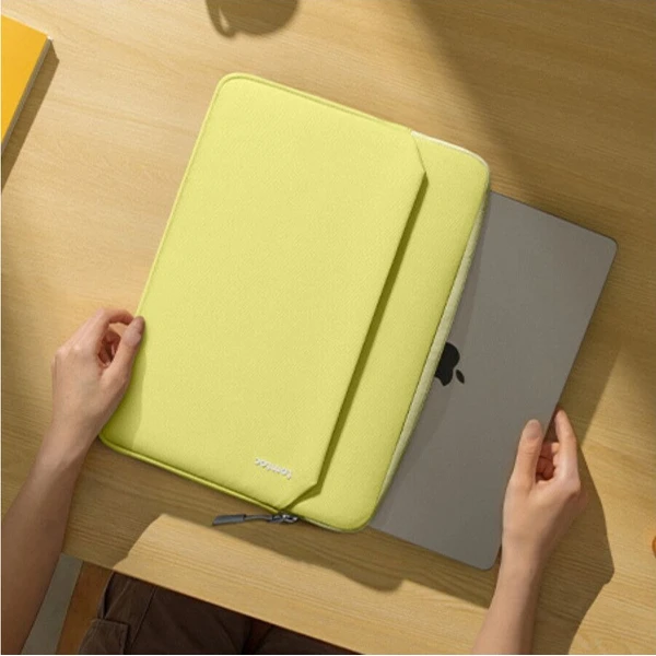 tomtoc Light A18 sleeve puzdro 13" MacBook Neo žlté - Puzdra - Obrázok d_a3caa5b9338b49dc959af5e7deb1a331