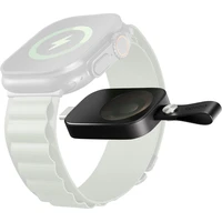 Epico UltraBase mini bezdrôtová nabíjačka USB-C pre Apple Watch čierna - Nabíjačky