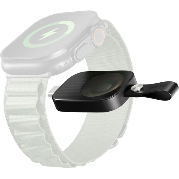 Epico UltraBase mini bezdrátová nabíječka USB-C pro Apple Watch černá - Nabíjačky - Obrázok d_a3fea4da462740739f6d72bf66b6df5e