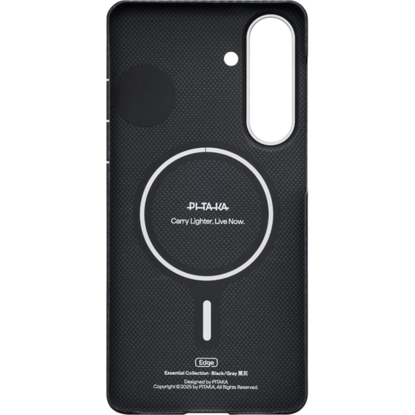 Pitaka Edge Case MagSafe kryt Samsung Galaxy S26+ Black/Grey Twill - Puzdra - Obrázok d_a457b0dc3c3f46258a49145d5aa1c4c4