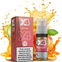Liquid X4 Bar Juice Jablko a broskyňa 10ml (20mg) - E-liquidy