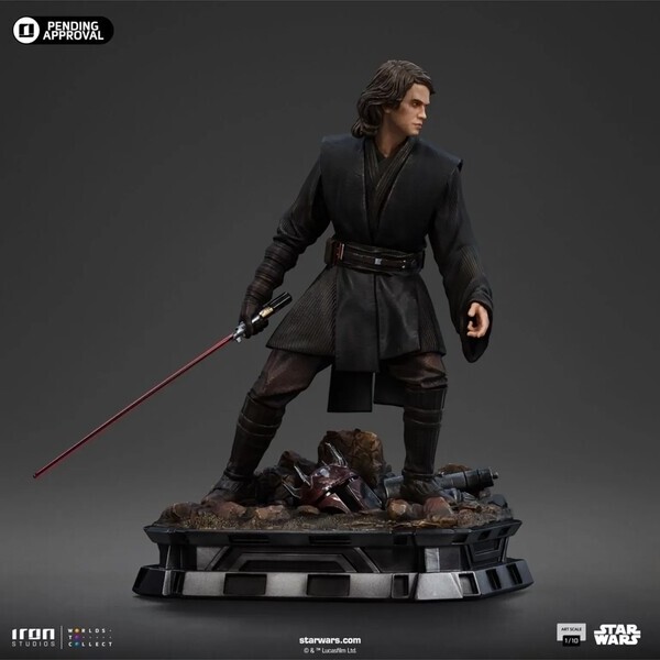 Soška IRON STUDIOS Star Wars - Anakin Skywalker (Jedi rytier) 18 cm - Sochy a sošky - Obrázok d_a58e8181c95a44609a3defed486bdcf4