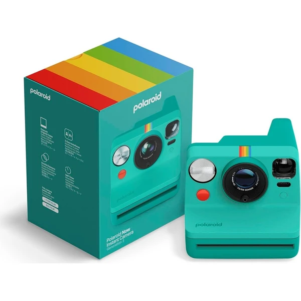 Polaroid Now Gen 3 Teal - Fotoaparáty - Obrázok d_a590742645414ef28594fe270be0cc27